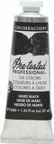 Grumbacher Pre-Tested Oil Paint, 37ml/1.25 Ounce, Mars Black (P134G)...
