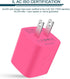 Wall Charger, AILKIN USB Plug Fast Charging Block, Power Adapter Cube 2 Port Charge Travel Brick Cell Quick Chargers Box for iPhone 15/14/13/12 Pr...