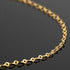 5 Meters 18K Gold Plated Chain for Jewelry Making, Shiny Light Gold Embossed Oval Cable Link Chain Spool Women Necklace Bracelet DIY Jewelry Findi...