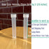 10 Piece 10ml Transparent Plastic Vial Tube with Screw Caps, Graduated Leakproof Aquarium Water Test Tube Replacement Sample Vial Holder Container...