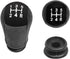 Black Shift Knob Car 5 Speed Shifter Knobs Fit for Focus Mondeo MK3 Mustang S-MAX C-MAX Galaxy Fiesta Mk6 Transit...