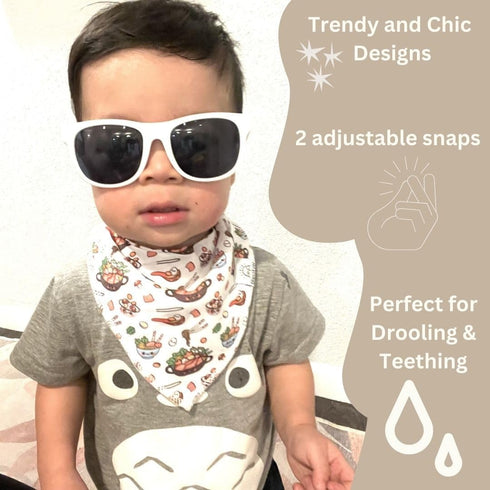 Baby Bandana Drool Bibs for Drooling and Teething, Gift Set For Boys & Girls, Soft 100% Cotton Bandana Bibs, Baby Drool Bib, Teething Bibs for Inf...
