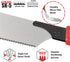 Japanese Pull Saw Hand Flush deep Cutting Trim Saw 10-2/5 Inch ?265MM) SK-5 Steel Blade Razor Fine Teeth Saw with Non-slip Rugged curved Handle Id...