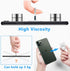 Transparent Phone Ring Holder Stand 2 Pcs, 360° Rotation Cell Phone Ring Holder Mobile Finger Kickstand Hand Phone Grip for iPhone, Clear Phone Ri...