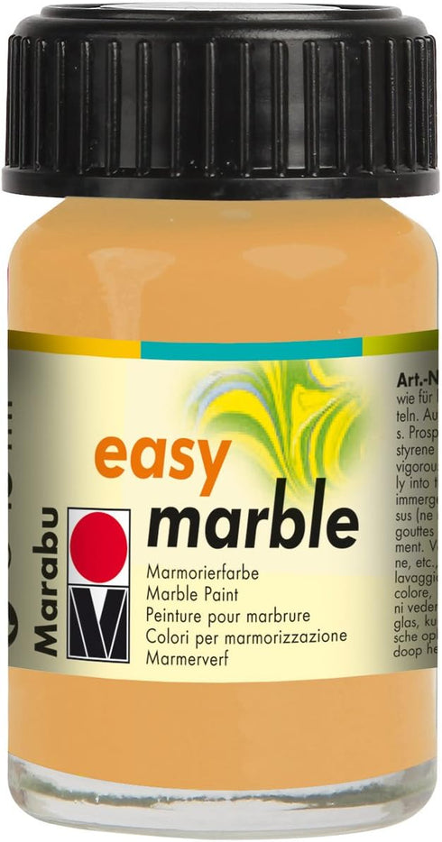 Marabu Easy Marble Paint, 15ml (Gold)...