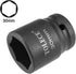 uxcell 3/4-Inch Drive by 30mm 6-Point Shallow Impact Socket, for Ratchets, Torque Electric Wrenches, Cr-Mo, Metric...