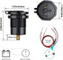 iMESTOU Quick Charge 3.0 Car Charger, Waterproof 36W Dual USB QC3.0 Fast Charging Socket Power Outlet with Voltmeter & Switch & 10A Fuse Built-in ...