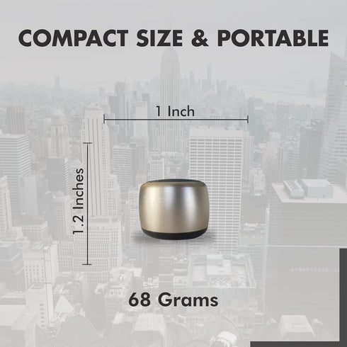 Best Mini Portable Bluetooth Speaker with HD Sound & Bass I Smallest Wireless Bluetooth Speakers for Phone/PC/Tablet I Photo Selfie Button Answer ...