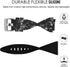 Bands for Samsung Gear S3 Frontier/Classic Watch Silicone Bracelet, Sports Silicone Band Strap Replacement Wristband For Samsung Gear S3 Frontier ...