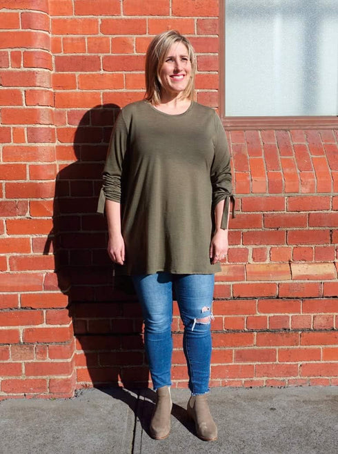 Style Arc Sewing Pattern - Oakley Knit Tunic (Sizes 04-16) - Click for Other...