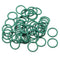 uxcell Fluorine Rubber O-Rings, 13mm OD 10mm ID 1.5mm Width FKM Seal Gasket for Machinery Plumbing, Green, Pack of 50...
