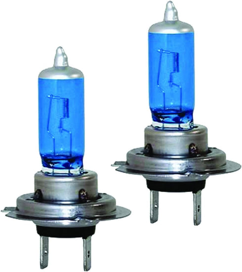 Hella H71070201 Optilux XB Series H4 Xenon White Halogen Bulbs, 12V, 100/80W, 2 Pack...