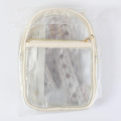 MoKo Clear Bag Stadium Approved - Multi Pockets Clear Sling Purse Crossbody Bag with Adjustable Shoulder Strap for Concerts Events Sports Games, B...