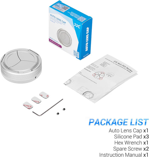 Auto Lens Cap Cover for Sony ZV-1 II ZV-1II ZV1II ZV1 II and ZV-1 ZV1 Digital Camera, Lens Dust Cap with Automatic Opening & Closing Design, ZV-1 ...