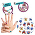 6 Sheets Cute Nail Art Stickers Decals 3D Self Adhesive Kawaii Designer Nail Stickers for Nail Art Supplies Cartoon Nail Stickers Women Girls DIY ...