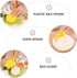 4 Pack Rice Ball Scoop Rice Ball Maker Plastic Rice Paddle Non-stick Rice Ball Spoon Sushi Making Tools Rice Paddle Scoop Mold For Rice Ball Makin...