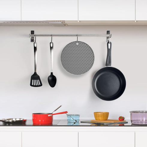 Silicone Trivet for Hot Dishes,Multipurpose Non-Slip Hot Pad for Kitchen,Hot Pots and Pans,Pot Holder Heat Resistant for Countertops,Kitchen Mat f...