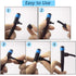 50Pcs Drip Irrigation Emitters with Lock, Adjustable 360 Degree Water Flow Irrigation Drippers for 1/4" Drip Irrigation Tubing, Micro Spray Drip S...