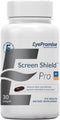 EyePromise Screen Shield All-in-One Eye Vitamin | Omega–3 Fish Oil, Bilberry, Lutein, Zeaxanthin, Vitamins A, C, B12, Zinc | 30 Count, Easy-Swallo...