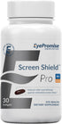 EyePromise Screen Shield All-in-One Eye Vitamin | Omega–3 Fish Oil, Bilberry, Lutein, Zeaxanthin, Vitamins A, C, B12, Zinc | 30 Count, Easy-Swallo...