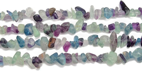 PLTbeads 5-8mm Natral Healing Gemstone Waist Bracelets Necklace Kit Irregular Stone DIY Crafts Design Jewelry Making 1 Strand per Bag Approxi 34 i...