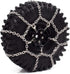 2Pcs Metal Snow Anti-Slip Tires Metal Steel Chain For 1/10 RC Rock CrawlerTRX-4 TRX4 Axial SCX10 90046...