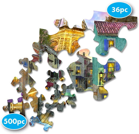 Springbok Puzzle to Remember - Alzheimer & Dementia Activity - 36 Piece Jigsaw Puzzle Eiffel Magic - Made in USA...