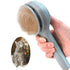 Cat Brush, Cats Grooming Self-Cleaning Brush for Indoor Cats Slicker Brushes for Dogs Short Long Hair Cats Shedding Easy Remove Kittens Cats Loose...