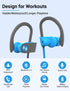 Stiive Bluetooth Headphones, 5.3 Wireless Sports Earbuds IPX7 Waterproof with Mic, Stereo Sweatproof in-Ear Earphones, Noise Cancelling Headsets f...
