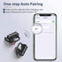 Wireless Earbuds with Microphone,Bluetooth Headphones over The ear,70H Playback time, Leather Display Case,HiFi Sports Ear buds with Ear Hook,Wate...