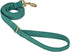 Soft Corduroy Fibric Dog Leash, 5 Feet Length Lead with Heavy Duty Rotating Hook, for Medium Large Dogs.(M,Green)...