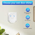 Door Chime, Wireless Door Chimes When Door Opens, Door Sensor Chime with 58 Music Prompts, 5 Volume Levels, LED Indicator and 160FT Range for Busi...