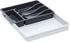 RoyalHouse Premium Cutlery Drawer Organizer, Expandable Utensil Holder And Organizer, 6-Compartments, Compact BPA-Free Plastic Storage for Spoons ...