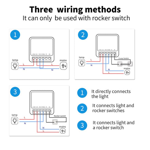 2 Pack HomeKit WiFi Relay Switch, Smart Mini Relay Wireless Light Switch Remote Control Voice Control Outlet Timer Work with Siri, Alexa and Googl...