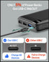 CONXWAN Portable Charger 26800mAh Power Bank 22.5W Fast Charging, 4 USB Outputs PD External Backup Charger Cell Phone USB C Battery Pack Compatibl...