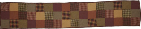 VHC Brands, Heritage Farms, Cotton, 13x72, Quilted Runner, Red...