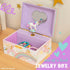 Giggle & Honey Musical Unicorn Jewelry Box for Girls - Kids Jewelry Box with Spinning Unicorn, Unicorn Gifts for Girls, Unicorn Toys - 6 x 4.7 x 3...