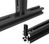 20pcs Black 2020 Series L-Shape Interior Inside Corner Connector Joint Bracket with Screws + 1pcs Wrench for Slot 6mm 20S Aluminum Rail Accessorie...