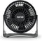 FanFair Mini High Velocity Personal Fan 4 Inch Fan Quiet Cooling, Tilt Up and Down Floor Fans Safe for Bedroom, Home or Office Use, Black...
