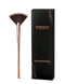 Fan Makeup Brush For Highlighter, Blush, Flutty&Powder Cosmetic Tool w/Long Handle& Anti-Champagne Gold Brush...