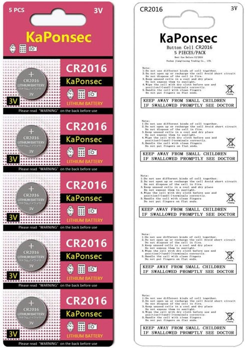 3 Volt CR2016 2016 Lithium Battery -50PCS...