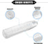 Gear Shift Knob Stick, 20cm Faux Crystal Transparent Bubble Gear Shifter Universal for Manual Transmission Vehicle Durable Acrylic Clear with Adap...