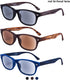 EYEGUARD 3 Pack Unisex Classic of Style Sunglasses Readers Outdoor Reading Glasses for Men and Women 2.50 - Not Bifocals...