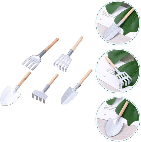 Artibetter Accessories 10 pcs Mini Zen Garden rakes Grass rake Miniature Garden Tool Tool Set Miniature Beach Toys Beach Toys Beach Toys...