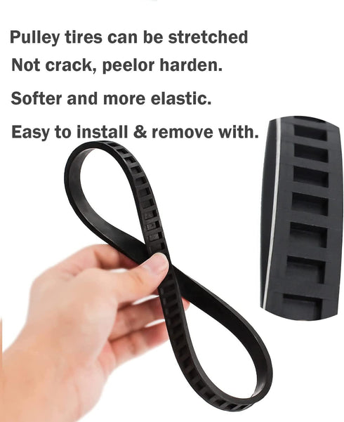 650721-00 Dewalt Bandsaw Tires For Dewalt Band Saw Tires DWM120 A02807 DCS374 DW328K - 2 Pack...