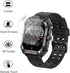 Screen Protector Compatible for FreeDvigor Smart Watch 2.02" (6 Pack) Full Coverage HD PET Film, For H22 Smart Watch...