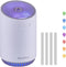 Mini Humidifier, Cool Mist Humidifier for Baby, 320ml Small Air Humidifier for Bedroom Plants Indoor, Portable Humidifier for Car Outdoor, 2 Mist ...