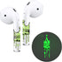 Glowing Sticker Case Cover Accessories for AirPods 2nd Generation, Funny AirPods 2 Skin Wrap for Boys? Girls, Parties and Workouts, Air Pod Decal ...