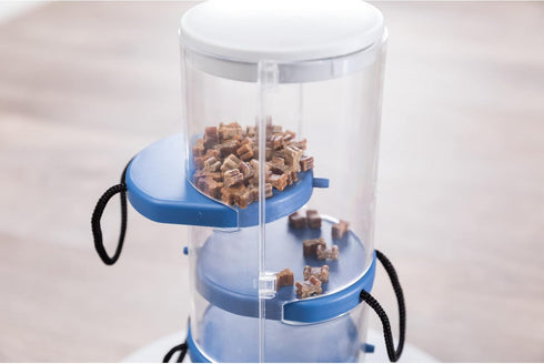 TRIXIE Gambling Tower Strategy Game, Intermediate Dog Puzzle Toy, Level 2 Activity, Treat Puzzle, Interactive Play, Enrichment...