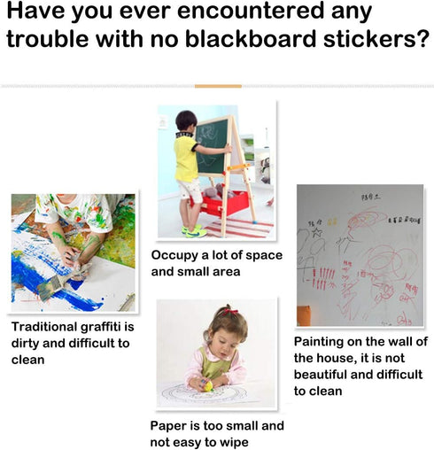 White Board Contact Paper Roll ?Environmentally Friendly PVC Whiteboard Sticker?Dry Erase Contact Paper?Large Size & Cuttable White Board for Kids...